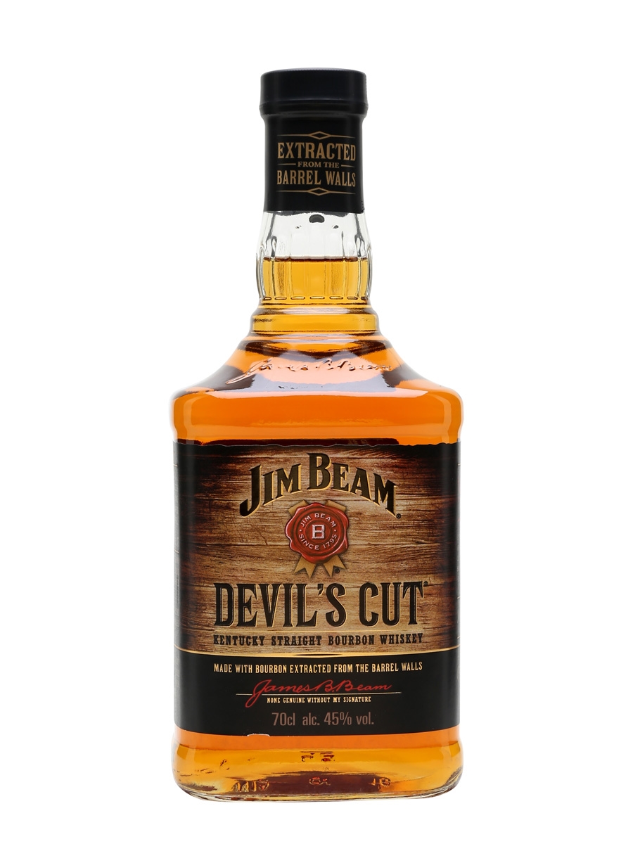 WHISKY JIM BEAM devil`s cut 40% 750cc