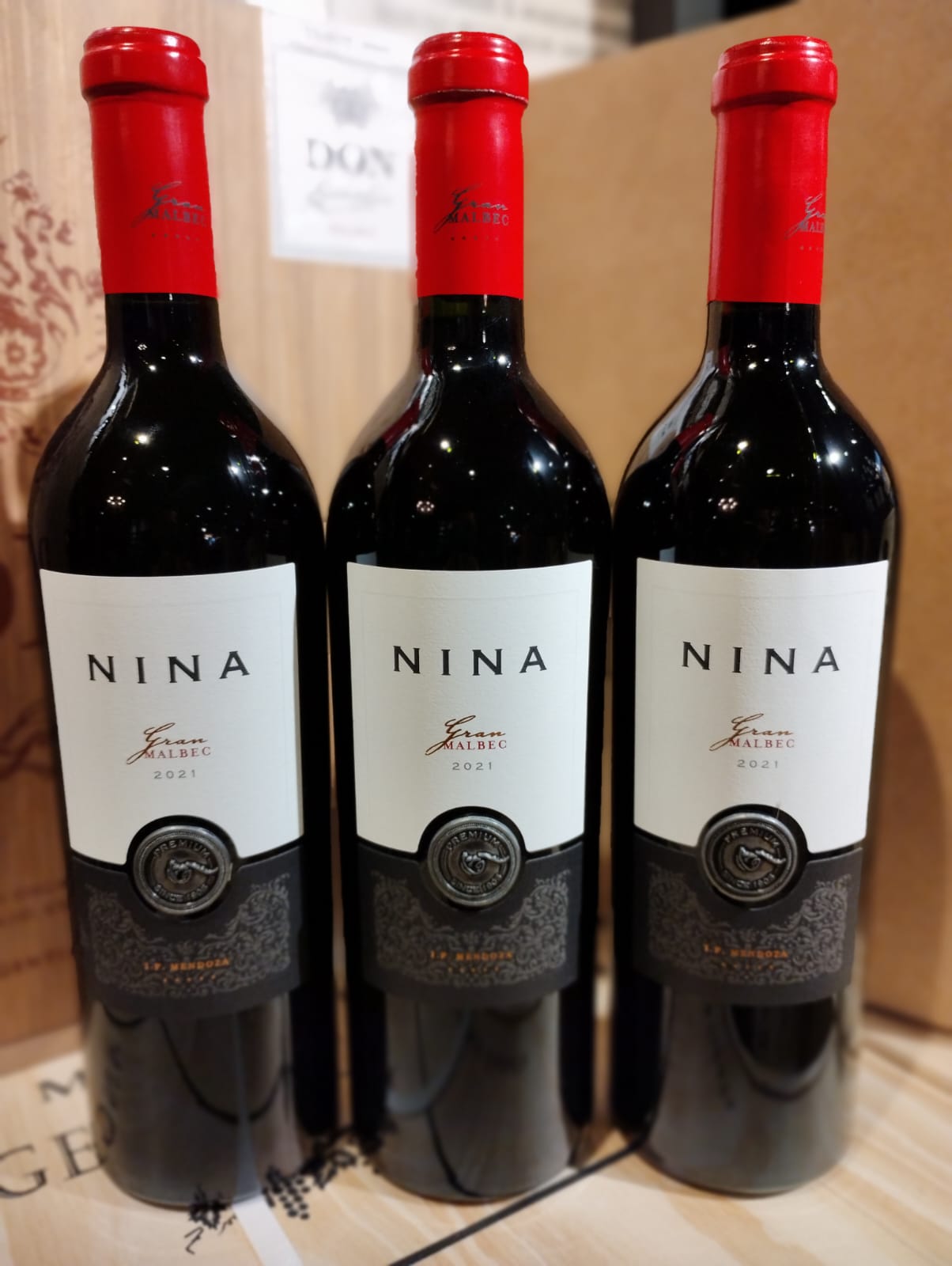 PROMO 3 UNIDADES DE NINA GRAN VARIETAL 750 CC